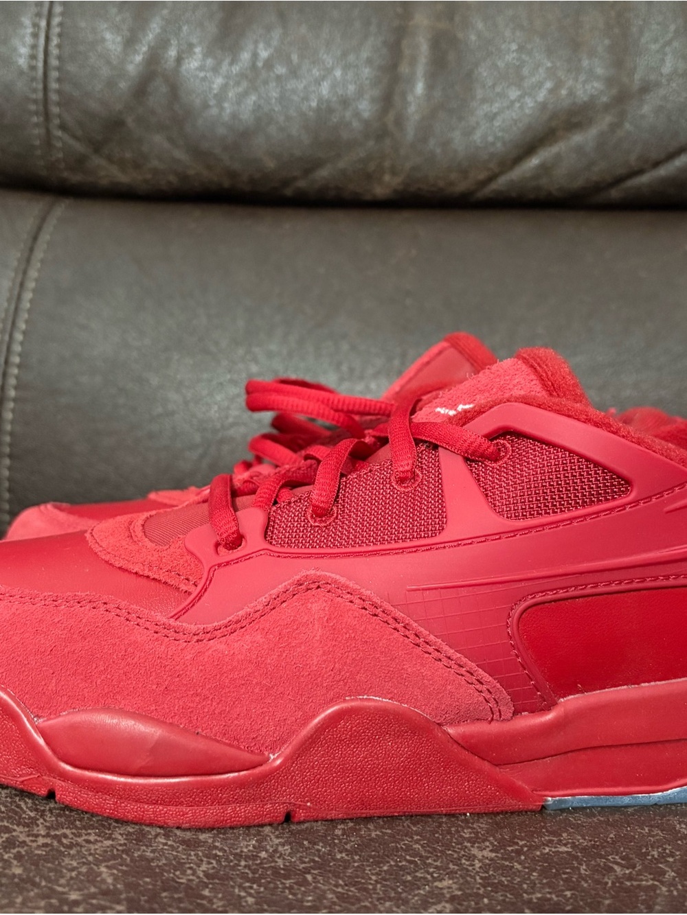 Triple red Jordon 4 RM brand new no box lid